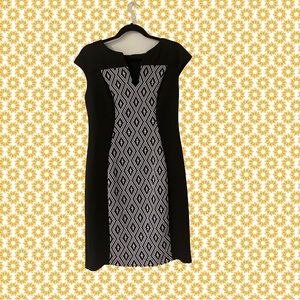 Sleek Black Connected Dress